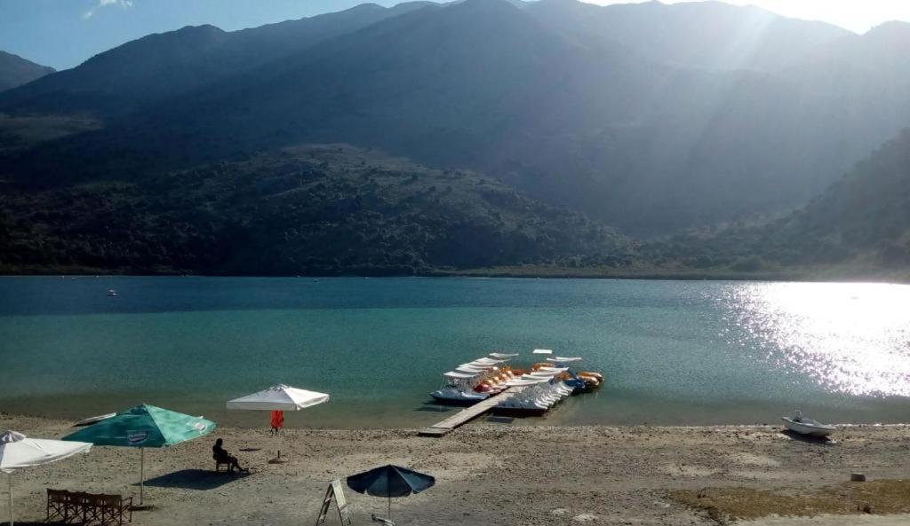 Korissia With Lake View Κουρνάς Εξωτερικό φωτογραφία
