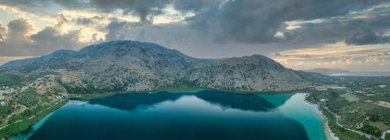 Korissia With Lake View Κουρνάς Εξωτερικό φωτογραφία