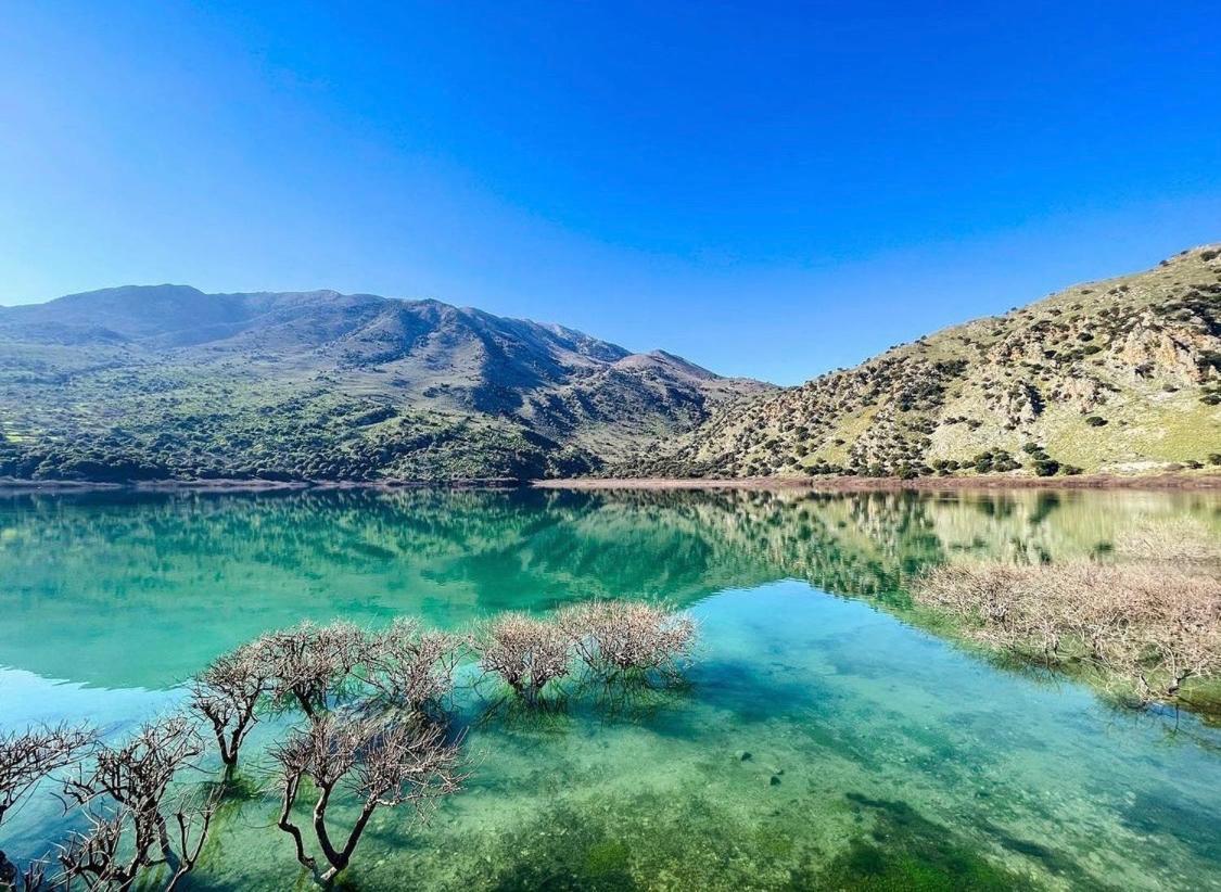 Korissia With Lake View Κουρνάς Εξωτερικό φωτογραφία