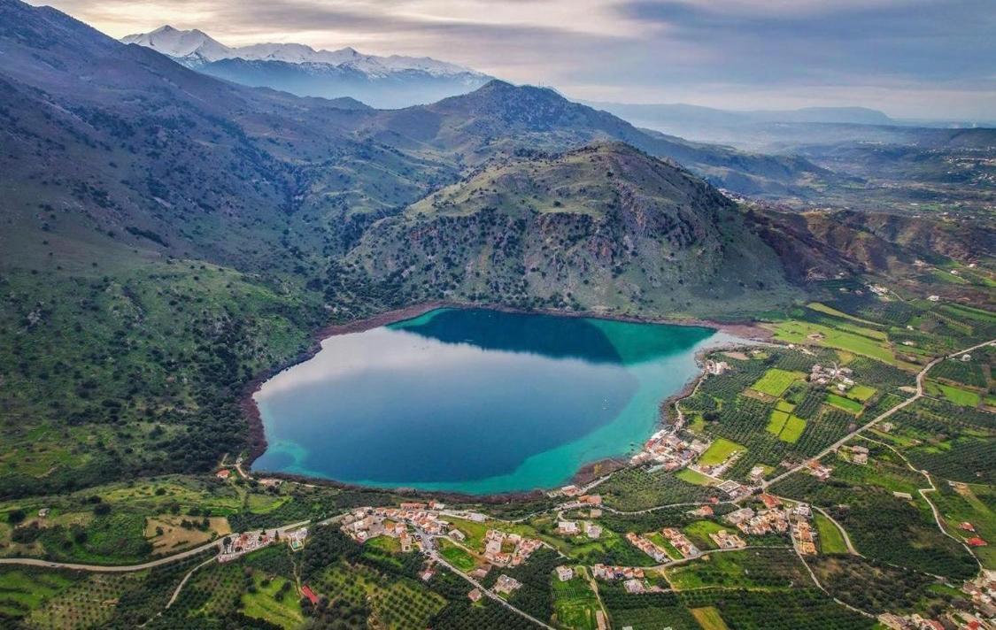 Korissia With Lake View Κουρνάς Εξωτερικό φωτογραφία