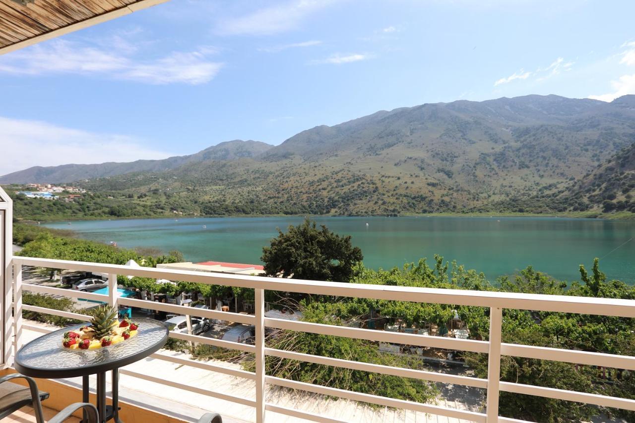 Korissia With Lake View Κουρνάς Εξωτερικό φωτογραφία